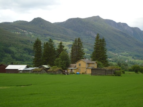 Langs baksidevegen mot Sel.