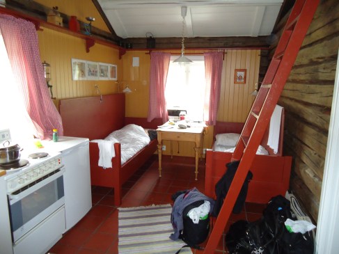 Kjempe koselig pilegrimsinnkvartering i bryggerhuset på Konstadtunet. 