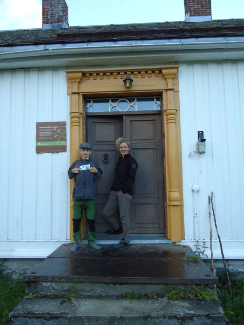 Ida og Trym på Frøset.