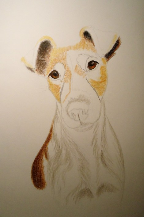 Tegneprosessen steg 1.